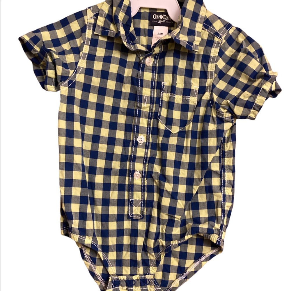 NWOT Oshkosh Collared Onesie